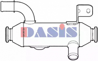 AKS DASIS 060071n -  Радиатор, рециркуляция ОГ